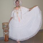pollera blanca de lujo pollera blanca de lujo