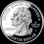 moneda 25 centavos Estados Unidos